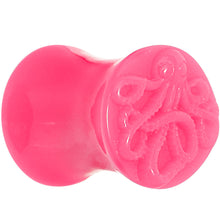 Load image into Gallery viewer, 0G Pink Acrylic Octopus Plug
