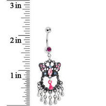 Load image into Gallery viewer, Antique Butterfly Chandelier Belly Ring
