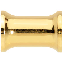 Load image into Gallery viewer, 4G Gold Tone Plated Double Flare Tunnel Plug Set
