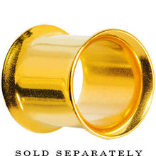 Load image into Gallery viewer, 10G Gold Plated Double Flare Tunnel
