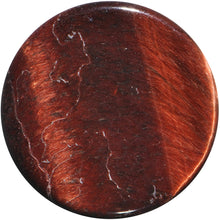 Load image into Gallery viewer, 7/8 Red Tiger Eye Natural Stone Plug
