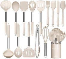 Load image into Gallery viewer, Stainless Steel Kitchen Cooking Utensil Set 15 pcs
