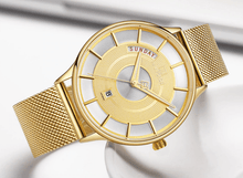 Load image into Gallery viewer, Universal Waterproof Modern Luxury Watch Stainless Steel Hardlex Glass Excellent Design Perfect Gift For Him
