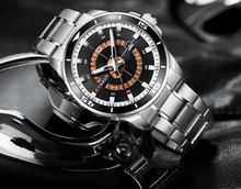 Load image into Gallery viewer, Men's  Modern Sports Waterproof Watch Luxury Unique Design  Fluorescent Hands Perfect Gift
