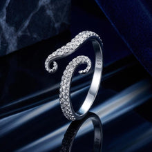 Load image into Gallery viewer, S925 Sterling Silver 0.2cm Platinum Plated Ring
