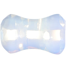 Load image into Gallery viewer, 2G Opalite Semi Precious Stone Faceted Double Flare Plug
