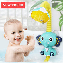 Load image into Gallery viewer, Baby Learning Colorful Bath Toys Game Elephant Shower Electric Water Spray Toy For Kids Swimming Fun Bathroom Toys
