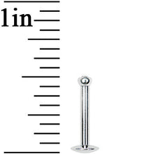 Load image into Gallery viewer, 14G 3/8 Internally Threaded 2.5mm Gem Ball Labret
