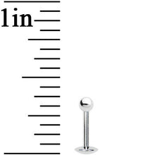 Load image into Gallery viewer, 18G 1/4 Internally Threaded 2.5mm Ball Labret
