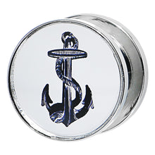 Load image into Gallery viewer, 1/2 Stainless Steel Anchor Light Up Plug

