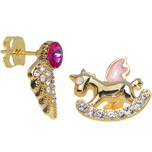 Load image into Gallery viewer, Angelic Rocking Horse Mixed Earring Set
