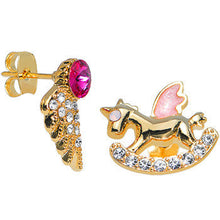 Load image into Gallery viewer, Angelic Rocking Horse Mixed Earring Set
