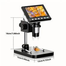 Load image into Gallery viewer, 4.3'' IPS LCD Digital Microscope 1000X Magnification Microscope
