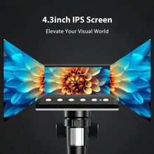 Load image into Gallery viewer, 4.3'' IPS LCD Digital Microscope 1000X Magnification Microscope
