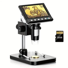 Load image into Gallery viewer, 4.3'' IPS LCD Digital Microscope 1000X Magnification Microscope

