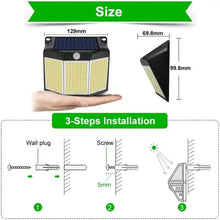 Load image into Gallery viewer, 432 LED Solar Garden Wall Lights
