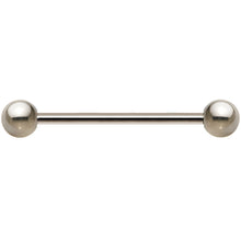 Load image into Gallery viewer, 14G Grade 23 Solid Titanium Barbell 7/8 5mm
