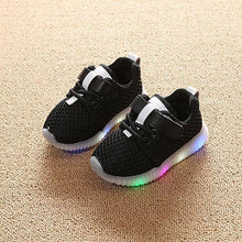 Load image into Gallery viewer, Children 1-3-6 Years Old Baby Toddler LED Shoes Light Soft Bottom Breathable High Quality Shoes
