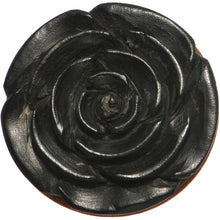 Load image into Gallery viewer, 5/8 Organic Rose Iron Wood Flower Plug
