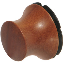 Load image into Gallery viewer, 5/8 Organic Rose Iron Wood Flower Plug
