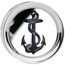 Load image into Gallery viewer, 7/8' Anchor's Away Reversible Mirror Screw Fit Plug
