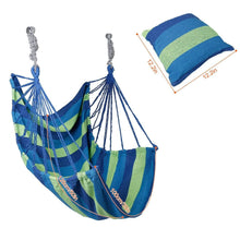 Load image into Gallery viewer, 440lbs Hanging Hammock with 2 Pillows
