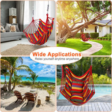 Load image into Gallery viewer, 440lbs Hanging Hammock with 2 Pillows
