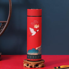Load image into Gallery viewer, 450mln Style Intelligent Thermos Bottle Classical Style Touch Display Stainless Steel Vacuum Flask Mug Water Bottles Temperature Display Insulated Vacuum Insulated 304 Stainless Steel Water Bottle Heat Resistant Insulated  Water Bottle
