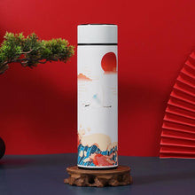 Load image into Gallery viewer, 450mln Style Intelligent Thermos Bottle Classical Style Touch Display Stainless Steel Vacuum Flask Mug Water Bottles Temperature Display Insulated Vacuum Insulated 304 Stainless Steel Water Bottle Heat Resistant Insulated  Water Bottle
