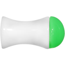 Load image into Gallery viewer, 4G White Neon Green Acrylic Saddle Plug
