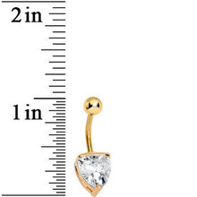 Load image into Gallery viewer, Crystalline Gem Gold Plated Belly Ring
