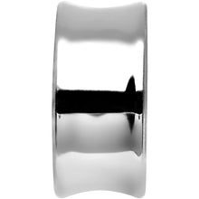 Load image into Gallery viewer, 7/8 Clear Acrylic Skull Crossbones Saddle Plug
