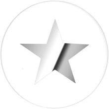 Load image into Gallery viewer, 26mm Clear Acrylic Star Saddle Plug
