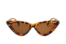 Load image into Gallery viewer, Luxury Modern Cat Eye  Fashion Retro Classic Lady and Woman Sunglasses With Triange Frame  With UV 400 Protection
