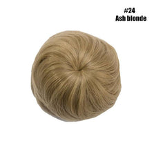 Load image into Gallery viewer, 45g Hair Bun Women Chignon Synthetic Hair Extension Donut Chignon Roller Hairpieces Fake Hair Bun Drawstring Ponytail Clip in Hair Extension For Volumized Hair Buns For Girls
