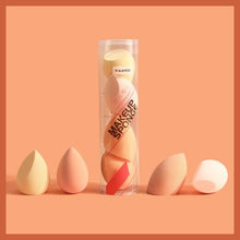 Load image into Gallery viewer, 4/5PCS Mini Makeup Sponge Wet Bigger Cosmetic Puff Concealer Powder Beauty Make up Tool Colorful Makeup Sponges Set For Womens
