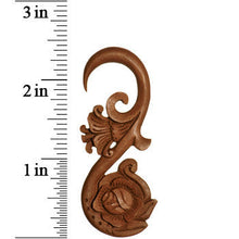 Load image into Gallery viewer, 4G Organic Sabo Wood Spring Blossom Hanger Plug Set
