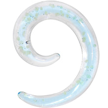 Load image into Gallery viewer, 4G Aqua Sky Glow in the Dark Glass Spiral Taper Set
