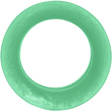 Load image into Gallery viewer, 1 inch  Green Pearlescent Silicone Hollow Tunnel
