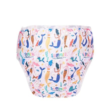 Load image into Gallery viewer, Baby Reusable Swimming Diapers Cartoon Swimwear Children Adjustable Summer Nappy Pants Diaper for Babies
