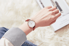 Load image into Gallery viewer, Stylish Womens Elegant With Double Zircon And Two Chronometer Day And Date Luxury Watch
