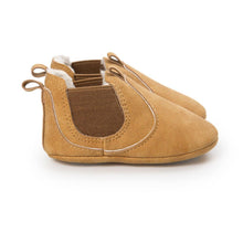 Load image into Gallery viewer, Small Leather Soft Comfy Baby Shoes Newborn Cotton Toddler Durable Lightweight Boots

