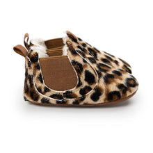Load image into Gallery viewer, Small Leather Soft Comfy Baby Shoes Newborn Cotton Toddler Durable Lightweight Boots
