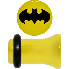 Load image into Gallery viewer, 2G Officially Licensed Batman Yellow Single Flare Plug Set
