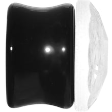 Load image into Gallery viewer, 9/16 Faceted Clear White Cameo Acrylic Saddle Plug
