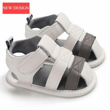 Load image into Gallery viewer, Baby Girls and  Boy Summer Causal Anti Slip Soft Crib Sole Shoes Sandals For Kids Summer Style
