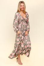 Load image into Gallery viewer, Twisted Detail Ruffled Hem Floral Dress with Side Pockets For Women – Feminine Floral Print, Sophisticated Twist Detail, Fun Ruffled Hem &amp; Convenient Pockets
