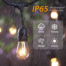 Load image into Gallery viewer, 48ft Outdoor String Light Waterproof Patio String Lights Bulbs
