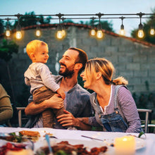 Load image into Gallery viewer, 48ft Outdoor String Light Waterproof Patio String Lights Bulbs
