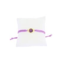 Load image into Gallery viewer, Glass Bracelet Sterling Silver
